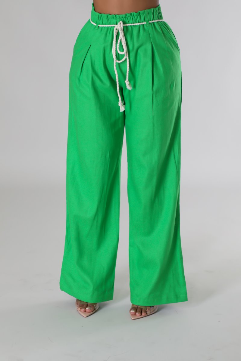 Stay Trippin Pants (Green)