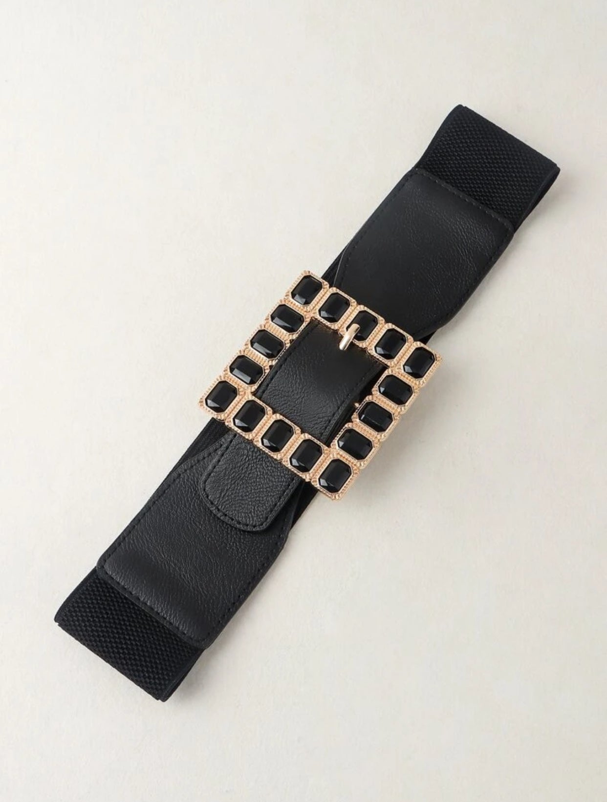 Gold Square Waist Belt