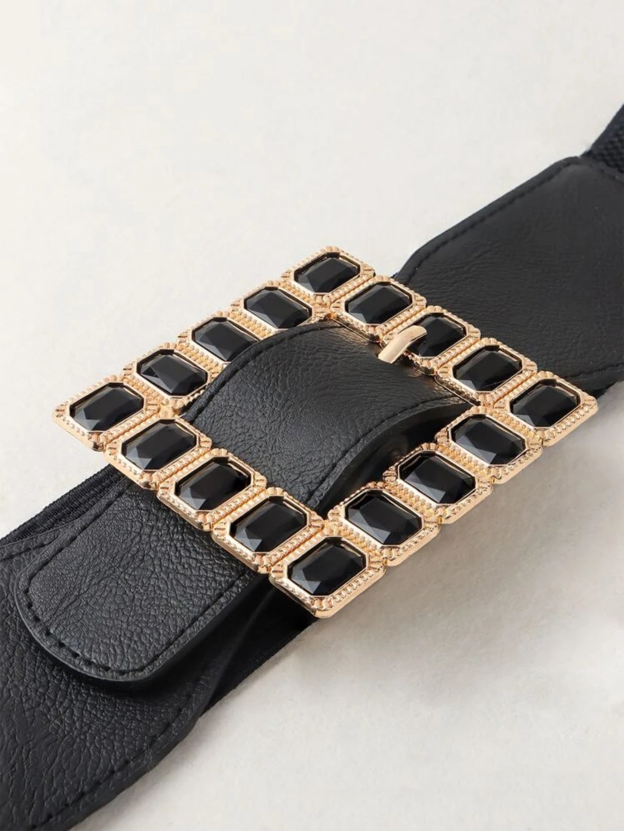 Gold Square Waist Belt