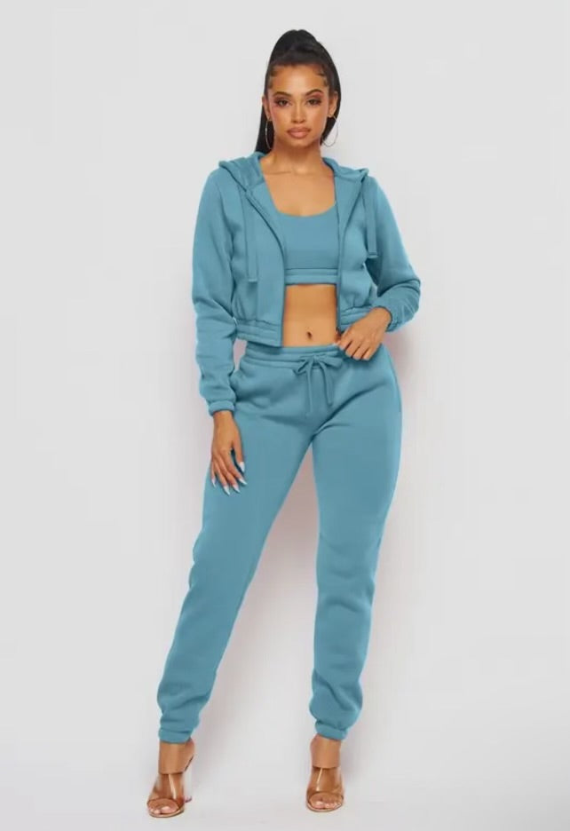 Cuffing Season Jogger Set