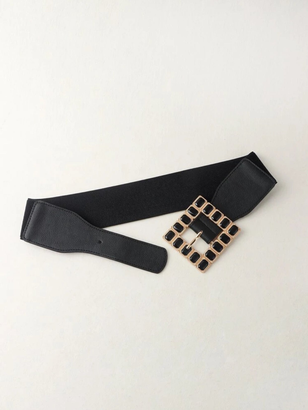 Gold Square Waist Belt