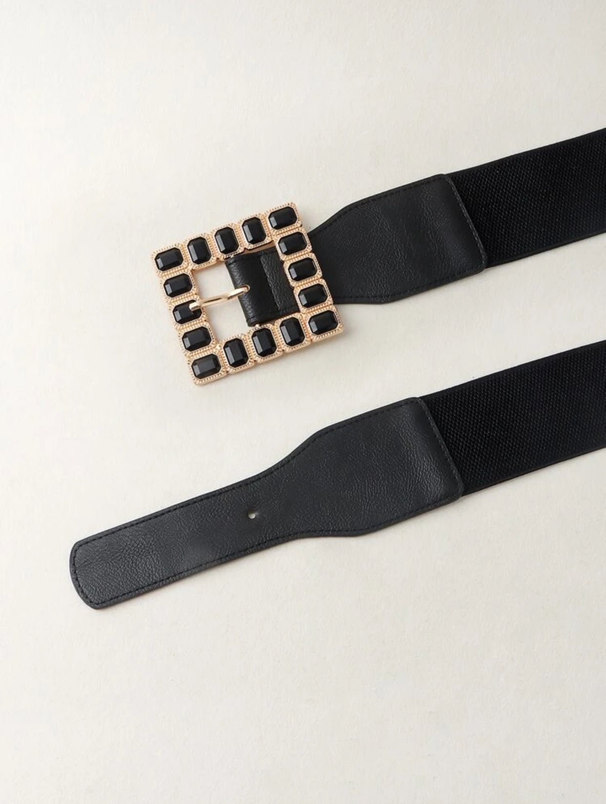 Gold Square Waist Belt