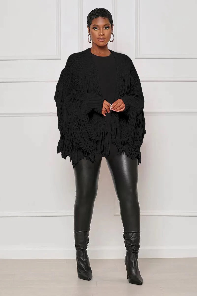 Fringe Knit Sweater