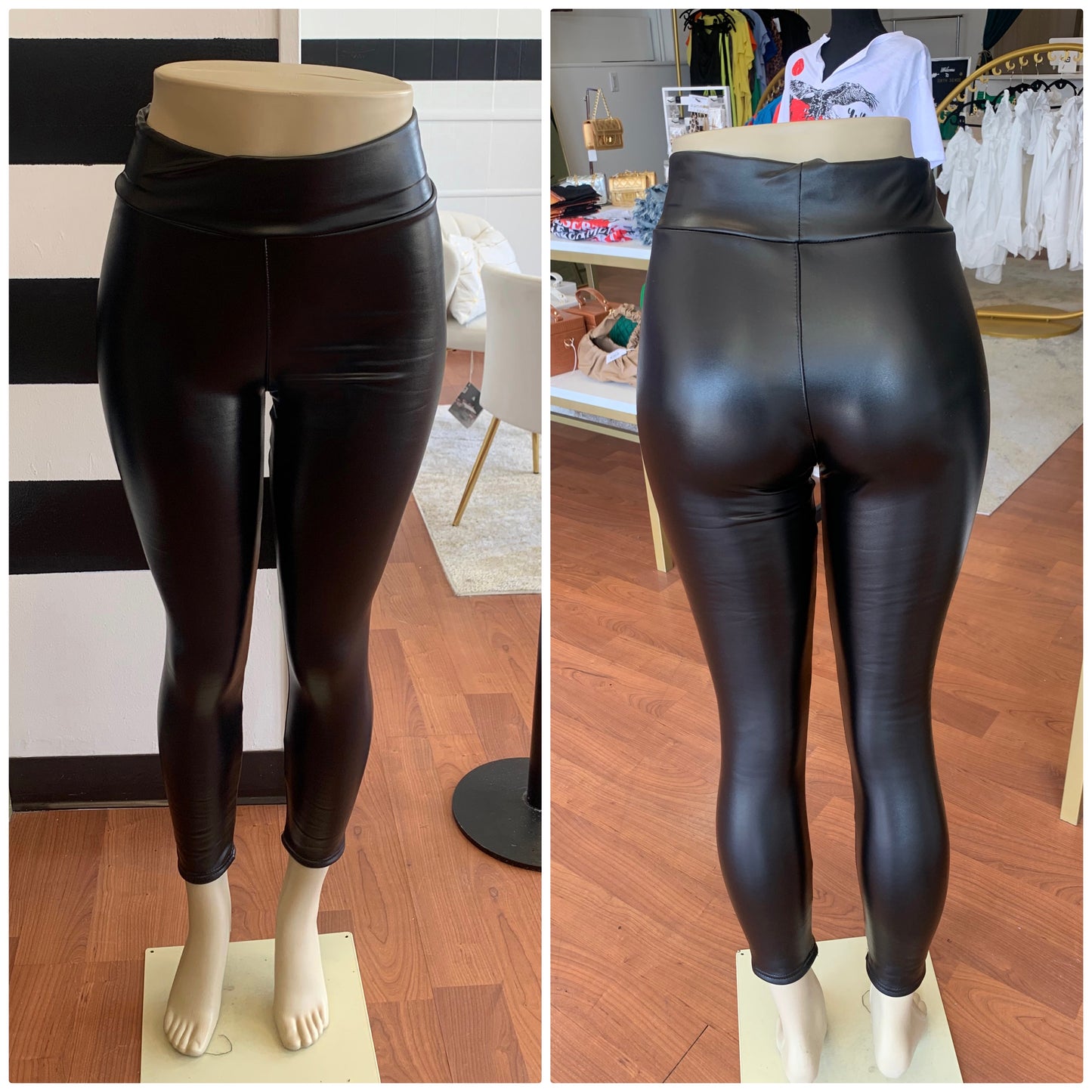 Faux Leather Leggings