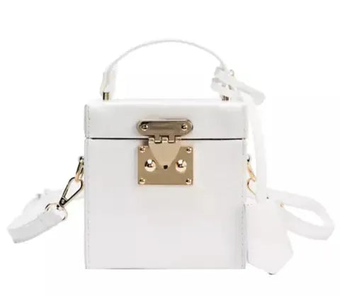 Cube Handbag (White)